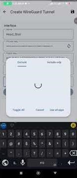 WireGuardဖွင့်နည်း Addres-10.0.0.2/24 / DNS Sever-1.1.1.1.