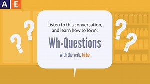 10K views · 548 reactions | In this video, we learn how to form wh-questions in the simple present and past with the verb ‘to be.’ Here are two examples: Where is the book? Who was reading it? What questions can you form using wh-words and the verb ‘to be’? | American English at State | Facebook