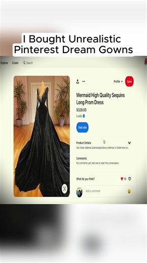 Exploring Pinterest Dream Gowns: Unboxing Dress Haul