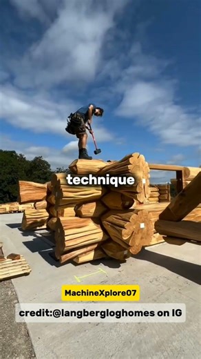 Canadian Douglas Fir Log Home Construction Process 🇨🇦