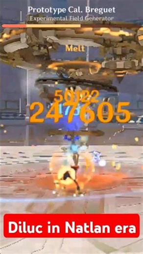 C1 Diluc plunge show case