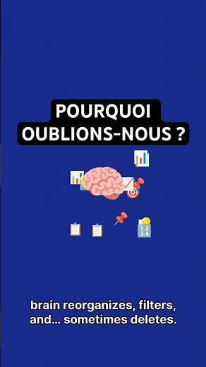 Pourquoi Oublions-Nous ? 🧠 La Science de la Mémoire #shorts