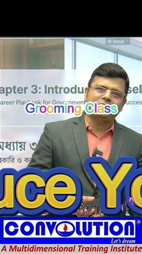 #IntroduceYourself #JobSkills #GroomingTips #InterviewPreparation #ConvolutionEducare #PKDas