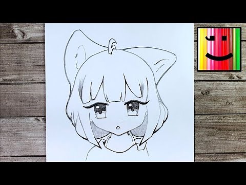 Comment dessiner une fille en manga | Tutoriel complet visage