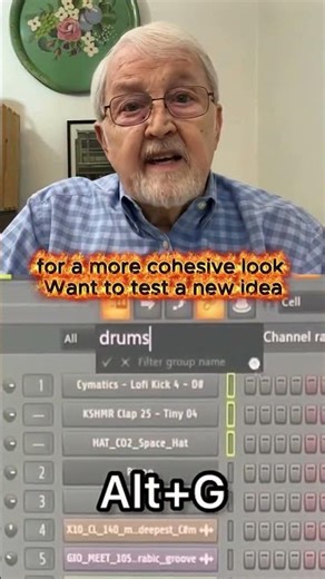 My grandpa got FL studio shortcuts 💪 #producer