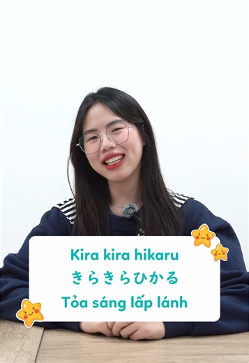 Học Tiếng Nhật Qua Câu Hát Ngôi Sao