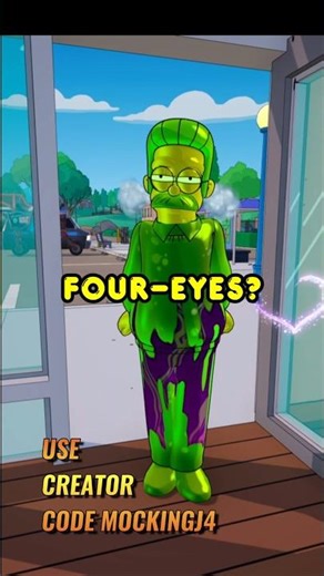 Peely vs. Flanders: "What You Lookin' At 🤣 #shorts #fortnite
