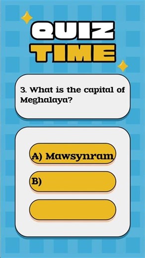 GK Quiz | State Capitals Quiz For Kids #kids #shorts #gkquiz #shortsfeed
