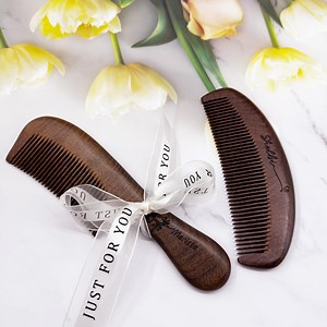 Personalized Handmade Comb, Bridesmaid Gift, Wedding Comb, Custom Hair Comb Gift, Engraved Wood Comb, Bridesmaid Proposal, Gift for Women - Etsy