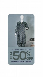 Half the price, double the style! Don’t miss FLAT 50% OFF on sneakers & apparel—limited time only! Flash Sale - On Selected Items In Stores & Online https://shopecs.com/collections/flat-apparel-sneaker-discounts Order via WhatsApp by sharing the image or article # at 92 3214010205 #ECS #CelebratingYou #Celebrating2025 #FlashSale #BigDiscount #Flat50PercentOff #ApparelSale #SneakersSale #LiveNow #SaleAlert #HugeSavings #SaveBig #WinterFashion #WinterStyle #WinterReady #WinterEssentials #Shoes #Ba