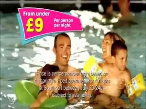 Pontins TV commercial May 2009
