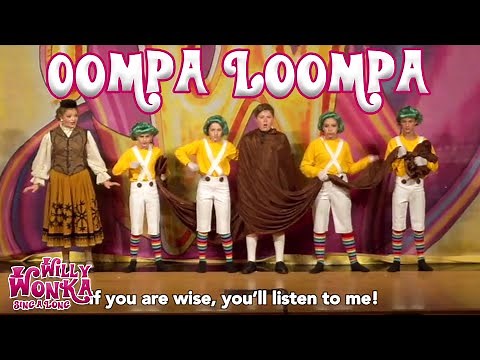 Willy Wonka - Oompa Loompa with Augustus Gloop (Sing-Along Version)