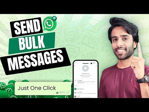 How to Send Bulk WhatsApp Messages without forwarding | All about WhatsApp Broadcast Feature