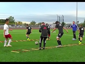 Ladder Ball Warm Up Drill