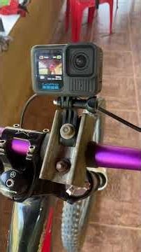 DIY GoPro handlebar mount