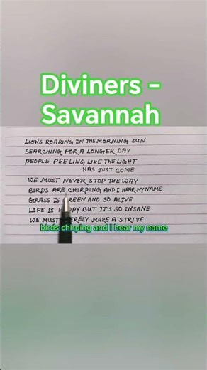 Diviners - Savannah #shorts #trending #ncs #music #lyrics
