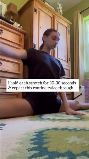 Morning Stretch routing for ballet training 🩰