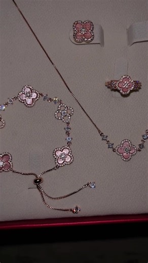 Elegant Pink Jewelry Set for Every Occasion
