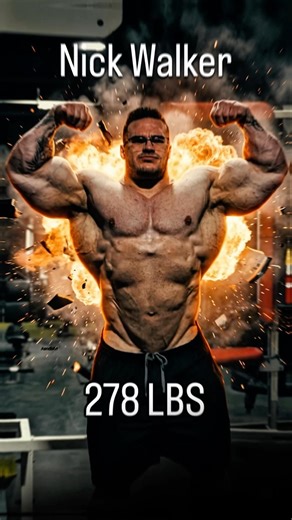 Update Nick Walker 278lbs Offseason 💥😱#bodybuilding #Nickwalker