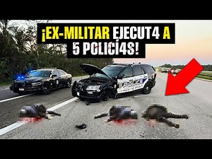 Así fue como un EX-SOLDADO EMBOSCÓ y ANIQUlLÓ a sangre fría a 5 POLICÍ4S de EE.UU