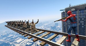 254K views · 2.8K reactions | GTA 5 Water Ragdolls | SPIDERMAN Jumps/Fails ep.2 (Euphoria physics | Funny Moments) Please subscribe my youtube channel https://www.youtube.com/channel/UCd2IYt_e8pu5jm9RGLLBKuw Thanks for watching! | GTA Crazy Ragdolls | Facebook