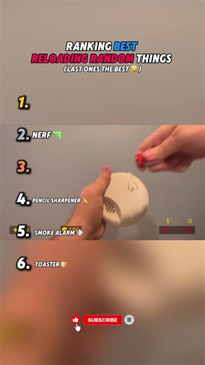 Ranking BEST RELOADING RANDOM Things! #gaming #shorts #trending #trendingshorts