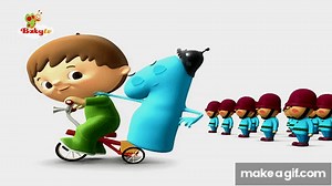 Counting with Charlie & The Numbers - Charlie Meets Number 1 - BabyTV on Make a GIF