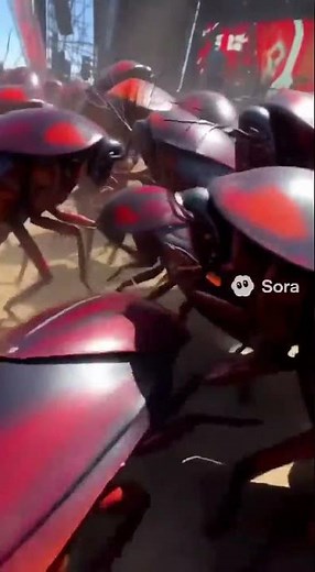 Giant cockroach concert😮￼