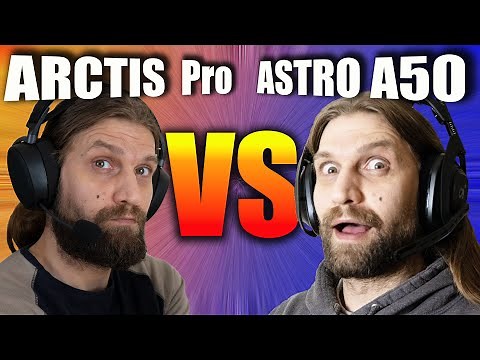 ASTRO A50 TR Gen 4 VS steelseries ARCTIS Pro Wireless Mic Tests and Comparison