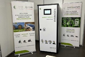 Jusqu'à 90 % des besoins en énergie, la batterie résidentielle à hydrogène H2Gremm testée à Brest
