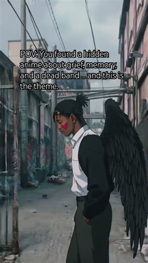POV: You found a hidden anime about grief, memory, and a dead band ... and this is the theme.
