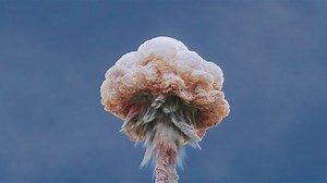 Close Nuclear Explosion Mushroom View Below Stock Footage Video (100% Royalty-free) 1091775627 | Shutterstock