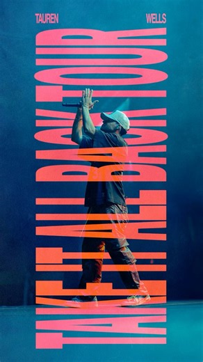 TAKE IT ALL BACK TOUR 2026!!! 🚨 ⚡️ WHO should join me?? Let me know in the comments below 👇🏽 | Tauren Wells