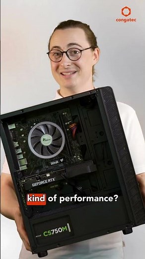 Desktop Power in a Micro Module? 🤯 conga-HPC/cRX1 #shorts #amdryzen