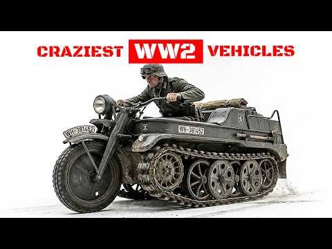 WW2's Strangest Militiary Vehicles Ranked - WORST to BEST