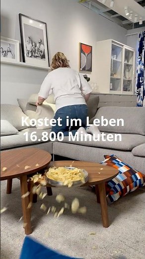 16.800 Minuten verschwenden? #LebeSmårt #IKEAat #IKEA