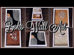 SEE HOW SHE transforms these thrift items into a Boho Home Decor! Budget friendly DIYs!