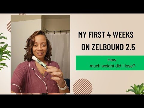 Week 1-4 on Zepound 2.5 How much watch did I lose? Part 1