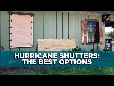 Hurricane Shutters: The Best and Most Affordable Options
