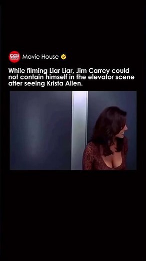 Jim Carrey could not contain himself in Liar Liar elevator scene 😂