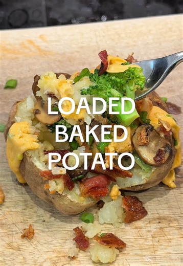 A loaded baked potato will always be one of my go-to meals! Use my code DAILYEMMA for 50% off your first box Free Shipping Free Sides for Life #HelloFresh