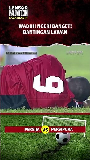 BLUNDER! SLIDING TACKLE BERHAKHIR KACAU | PERSIJA VS PERSIPURA #shorts