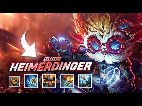 GUIDE HEIMERDINGER - BUILD, RUNES & COMBOS (Ft PowerSmite - Master OTP)