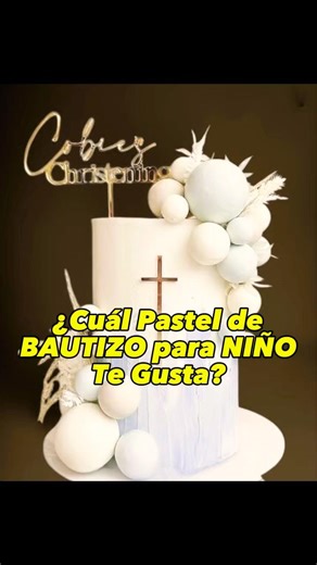 👼 BAUTIZO NIÑO💙¡Pura Ternura! IDEAS DE PASTELES DE BAUTIZO NIÑO✨Boy Baptism Cake Ideas Compilation