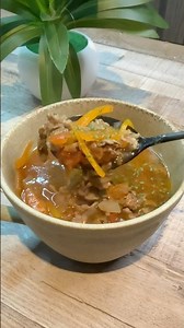 牛肉×にんじん×玉ねぎのトマトスープ