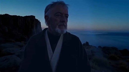 Star Wars: Luke Skywalker’s guided on Ahch-To by Anakin Skywalker & Obi-Wan