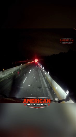 Truck Signals to Overtake, Speeding Car Suddenly Cuts In and Crashes from Behind | American Truck Drivers