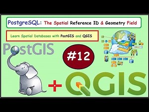 Spatial Reference ID and Geometry Field in PostGIS | PostgreSQL, QGIS | Part 12 | ‪@GISSchools‬