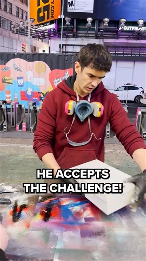 Can a Street Artist paint my Air Force Ones? 🫢 #streetart #upgrade #DIY #newyorkcity #airforce1 | Spray Master USA