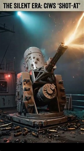 Warship Naval Defense: CIWS in Action! #ciws #militarytech #militarydefense #futureweapon